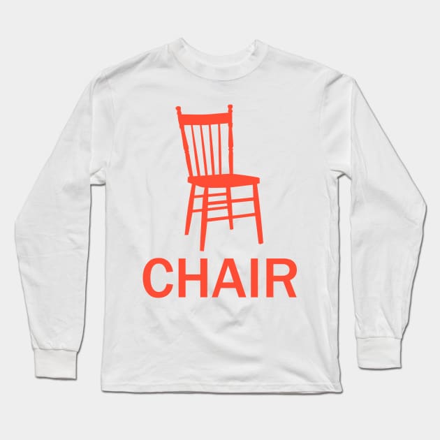 chair Long Sleeve T-Shirt by DCMiller01